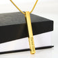 Unique stick necklace